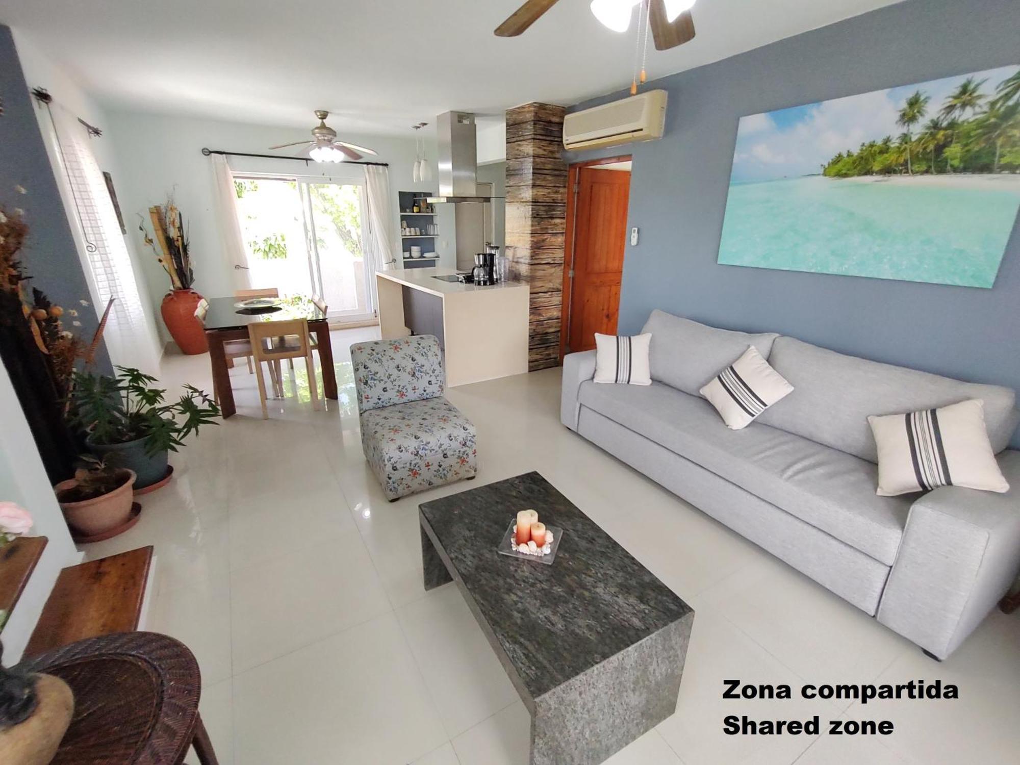 Private Rooms In A Hotel-Type Apartment - Super Located Puerto Aventuras Buitenkant foto